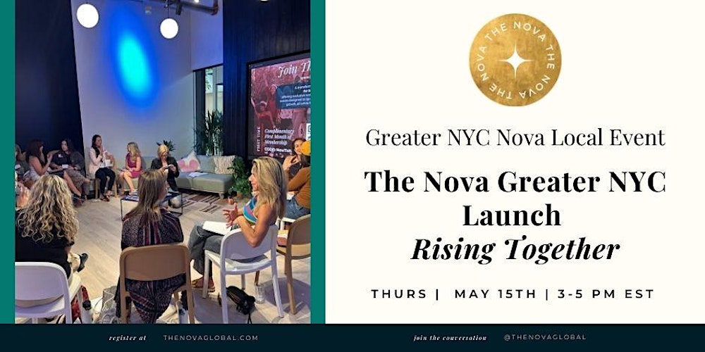 Greater NYC Nova Chapter Launch: Rising Together