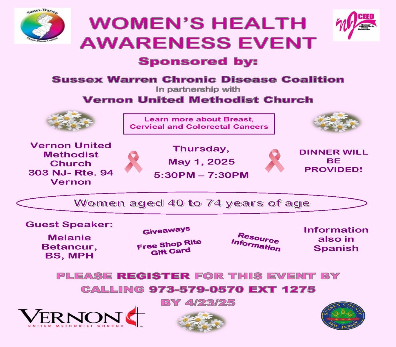 Women's Health Awareness Event