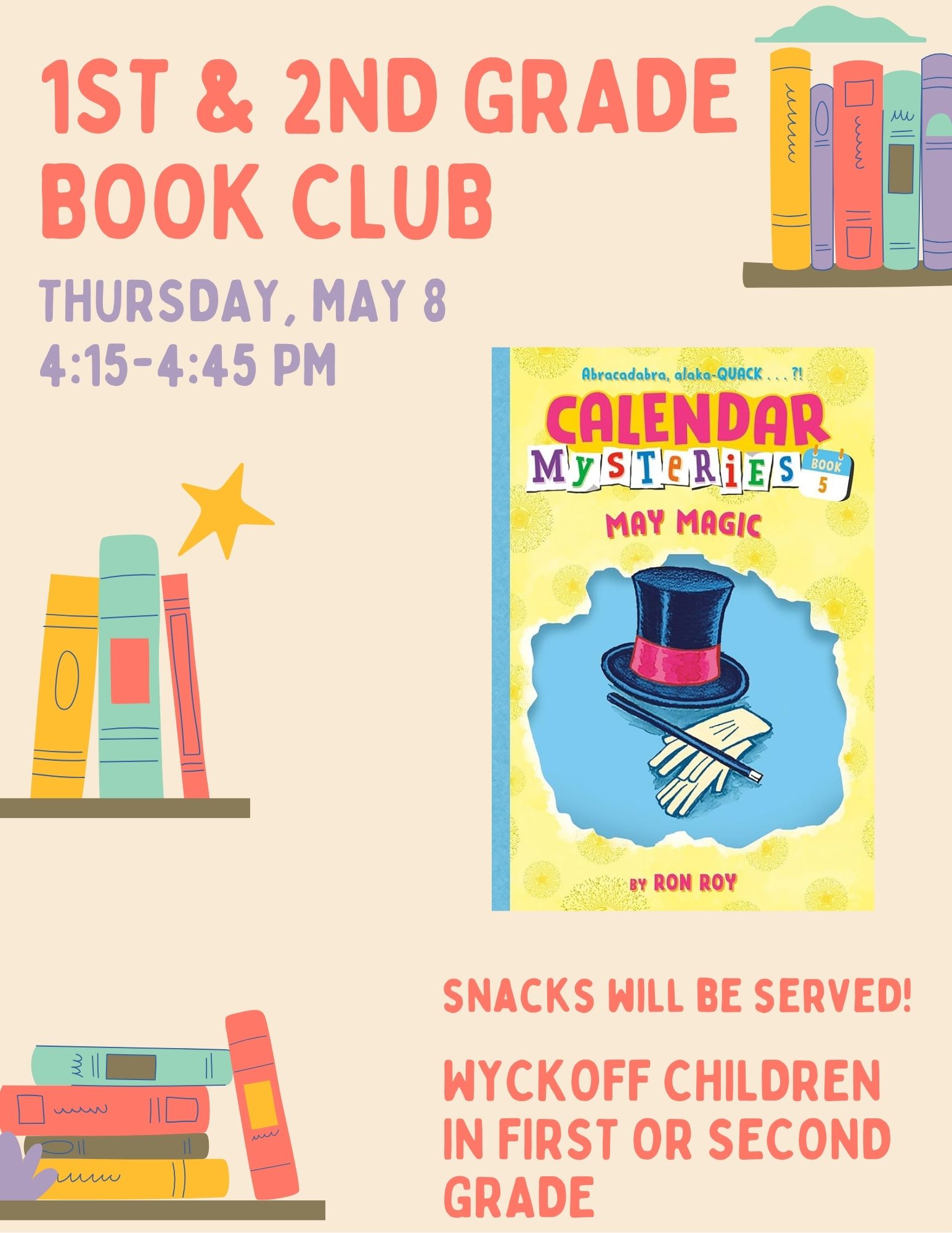 First & Second Grade Book Club