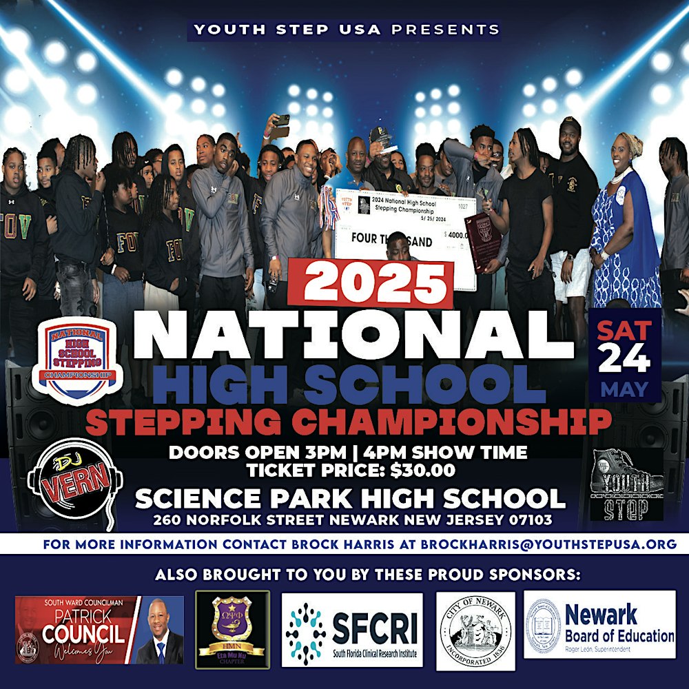 2025 NATIONAL HIGH SCHOOL STEPPING CHAMPIONSHIP REGISTRATION