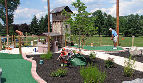Library Day at the Paramus Mini Golf Course