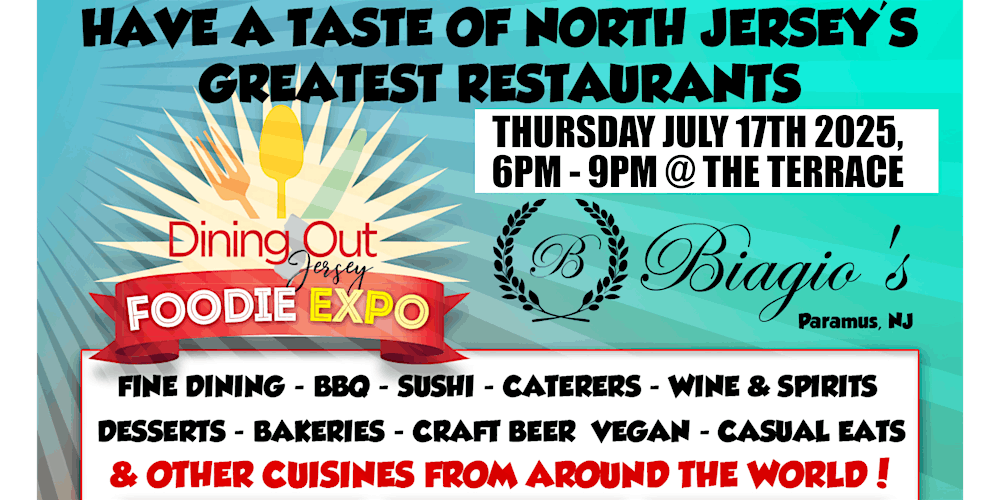 Dining Out Jersey Foodie Expo 2025