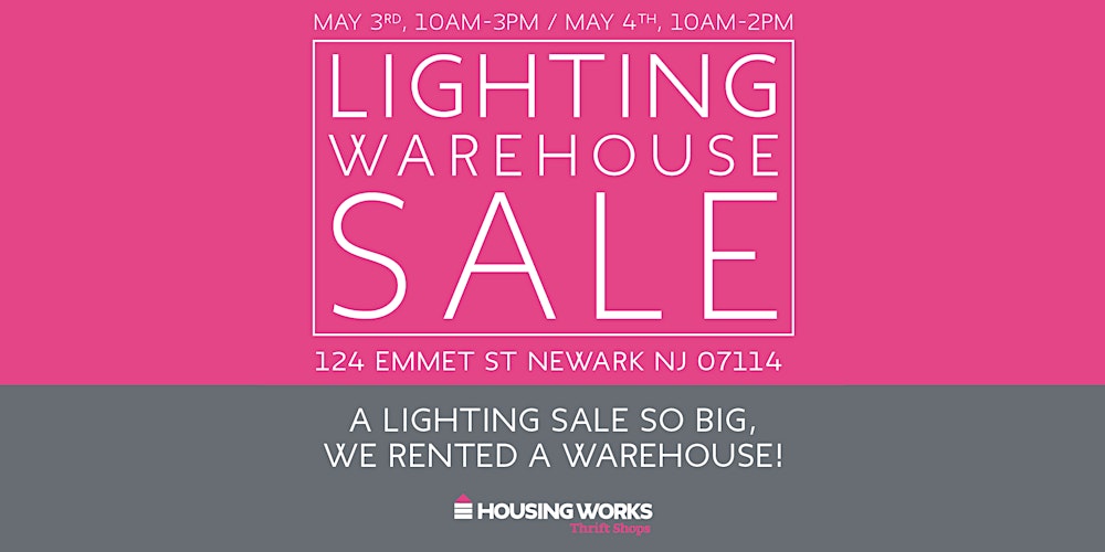 Housing Works Lighting Warehouse Sale