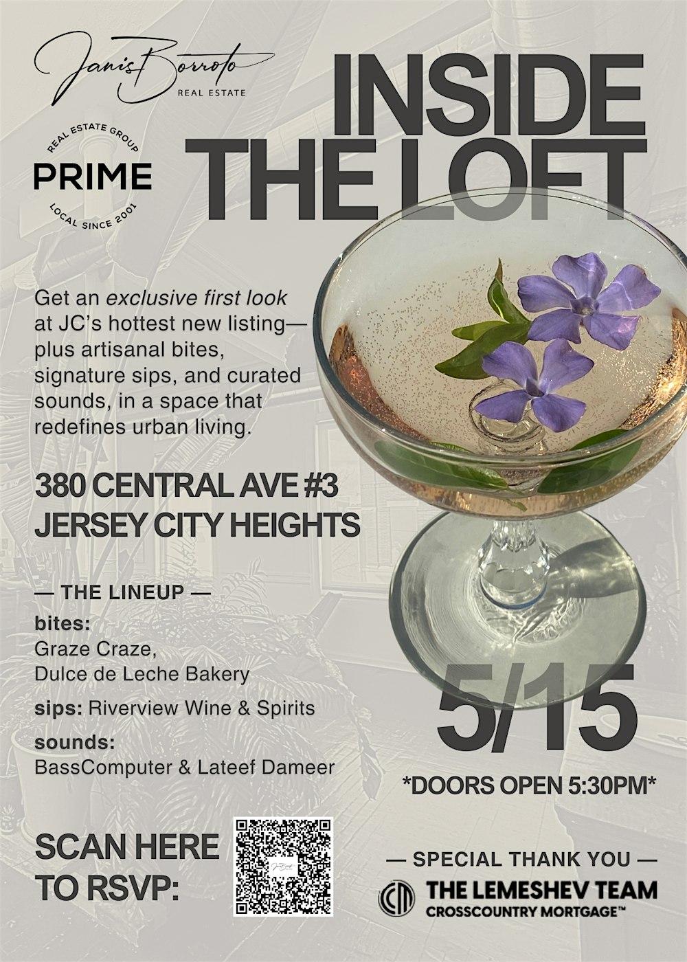 Inside the Loft-- An Exclusive Broker Preview Experience