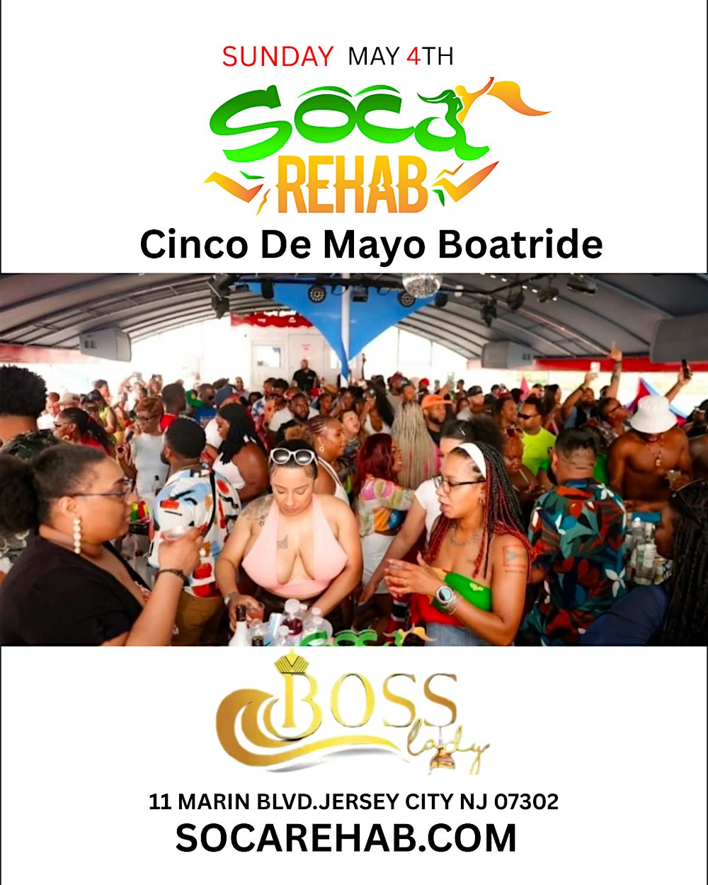 Soca Rehab Amigos Boatride