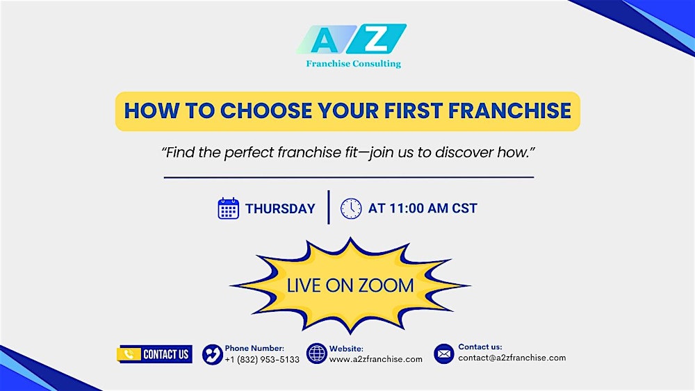 How to Choose Your First Franchise? I NY-NJ