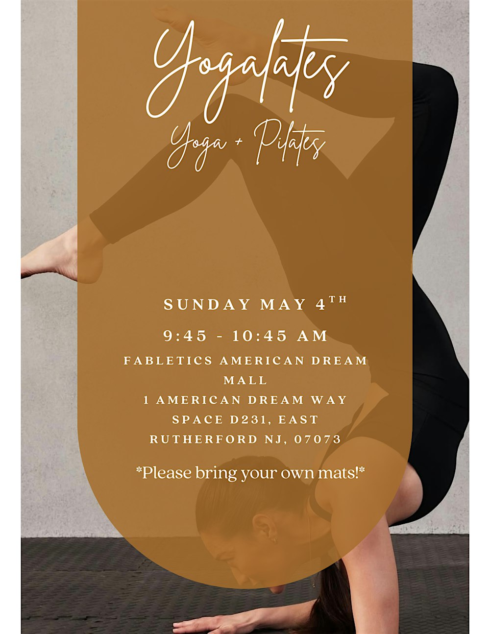 Yoglates (Yoga + Pilates)