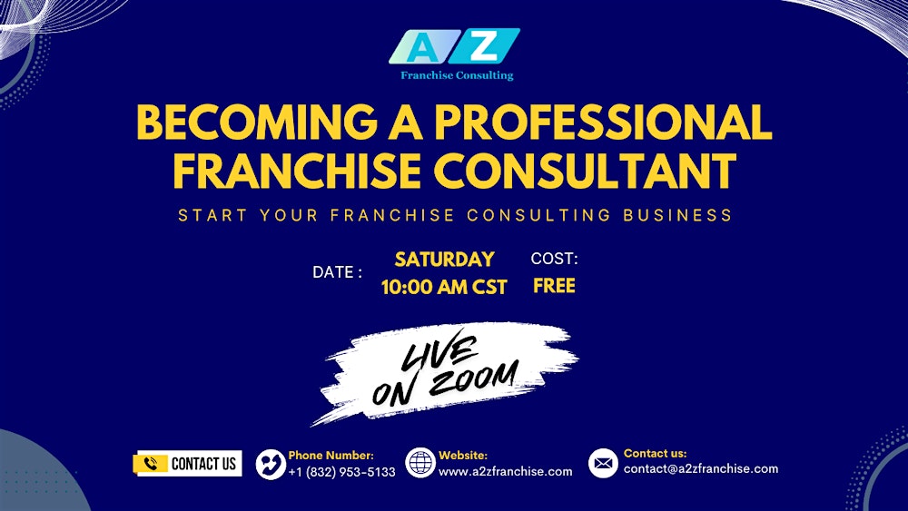 BECOMING A PROFESSIONAL FRANCHISE CONSULTANT | NEW YORK / NEW JERSEY