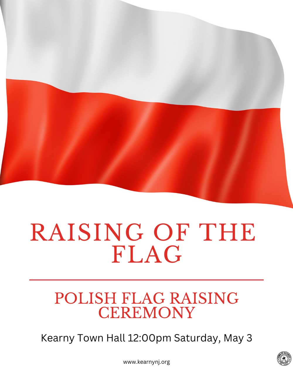 Polish Flag Raising Ceremony