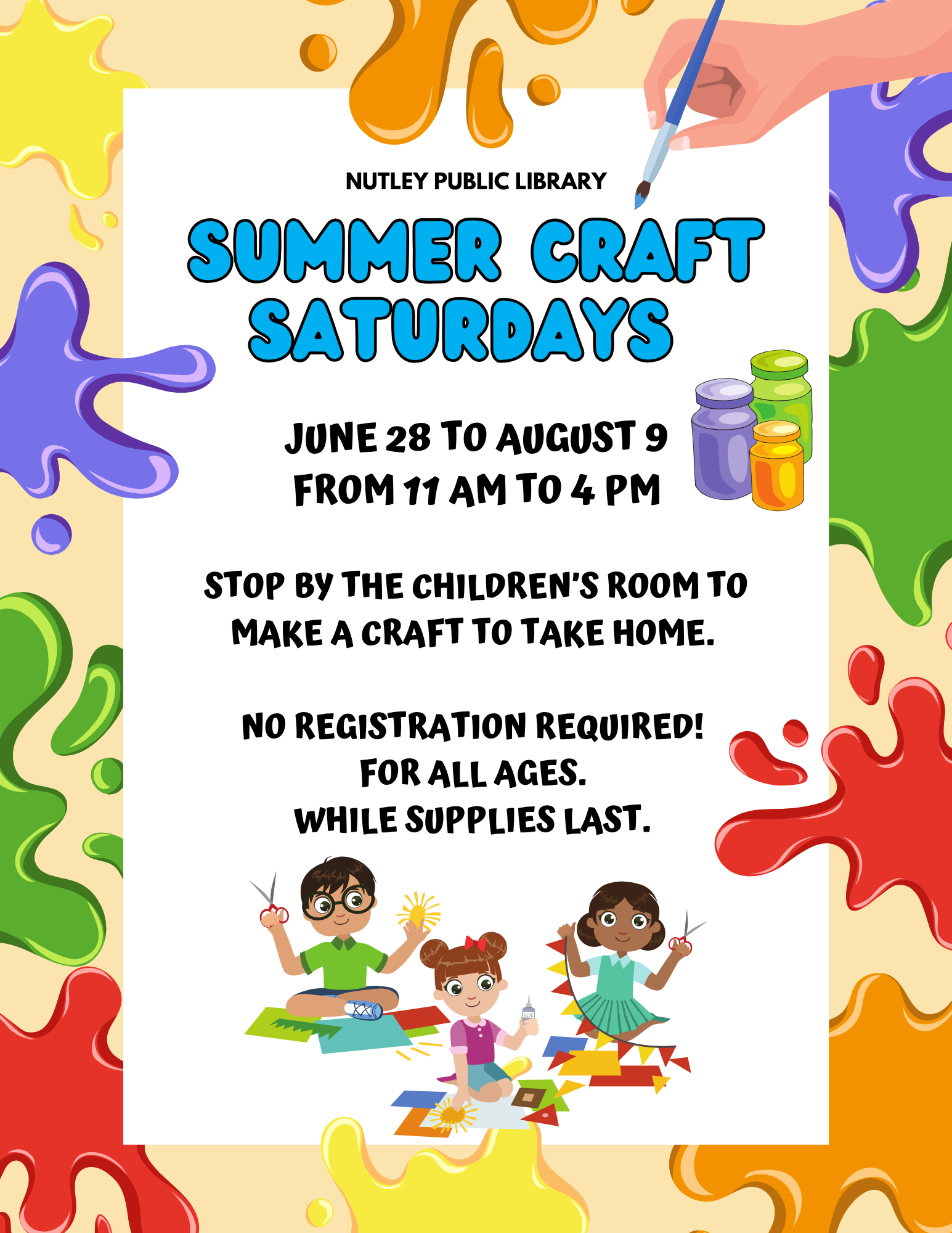 Summer Craft Saturdays (All Ages)