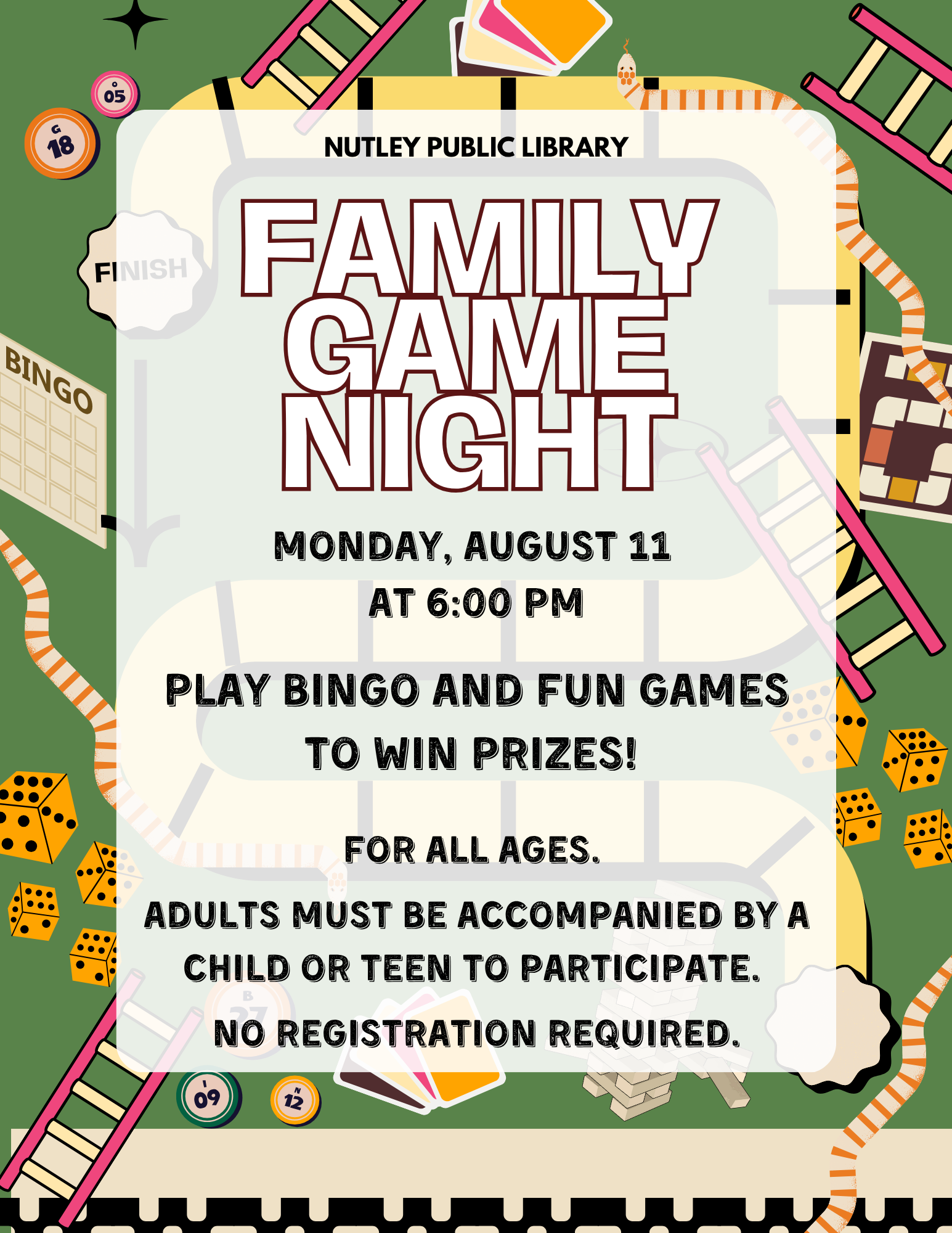 Family Game Night (All Ages)