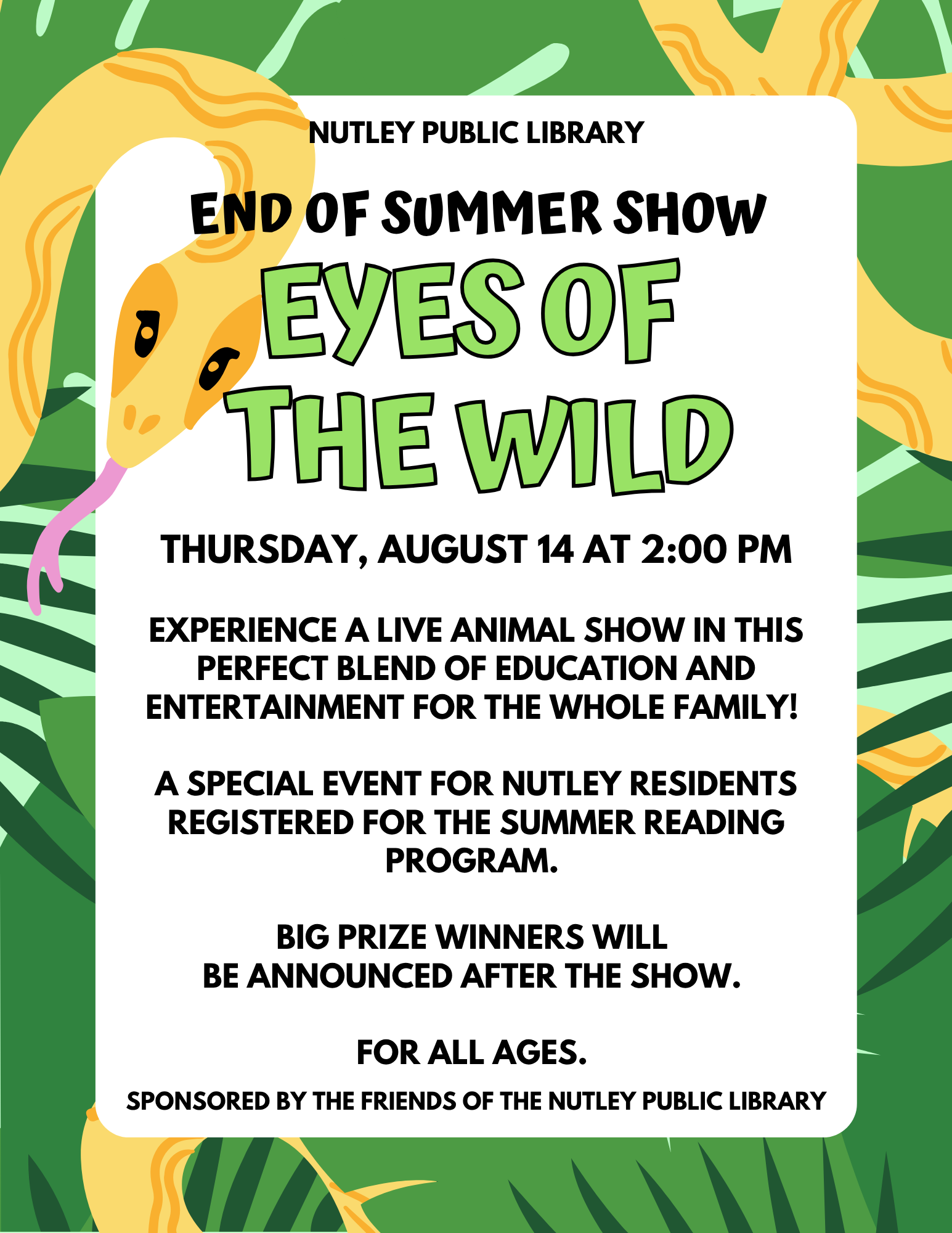 End-of-Summer Show: Eyes of the Wild
