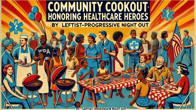 Community Cookout: Honoring Healthcare Heroes by Leftist Progressive Night out