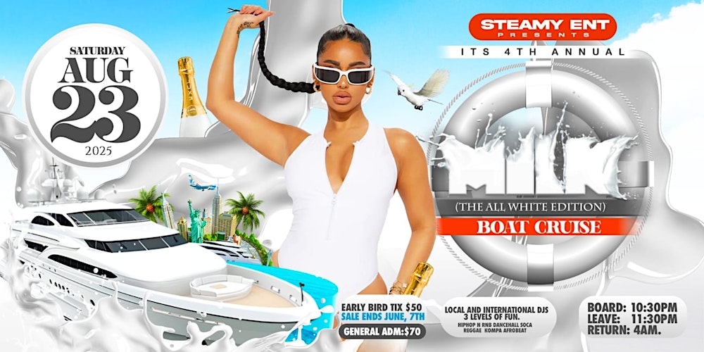 MILK BOAT CRUISE [ALL WHITE EDITION]