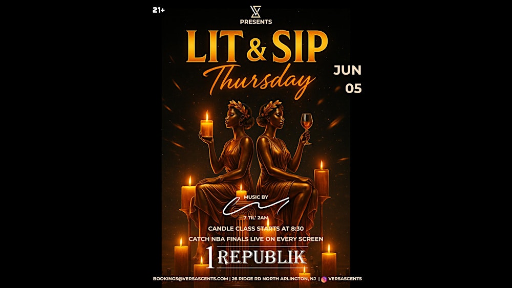 Lit & Sip Thursday