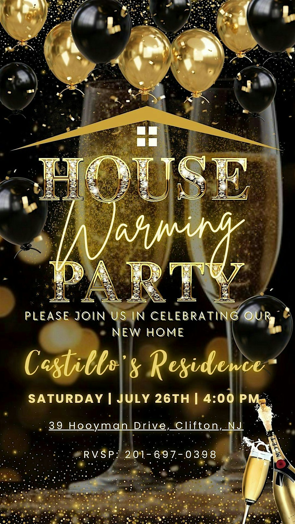 The Castillo's House Warming