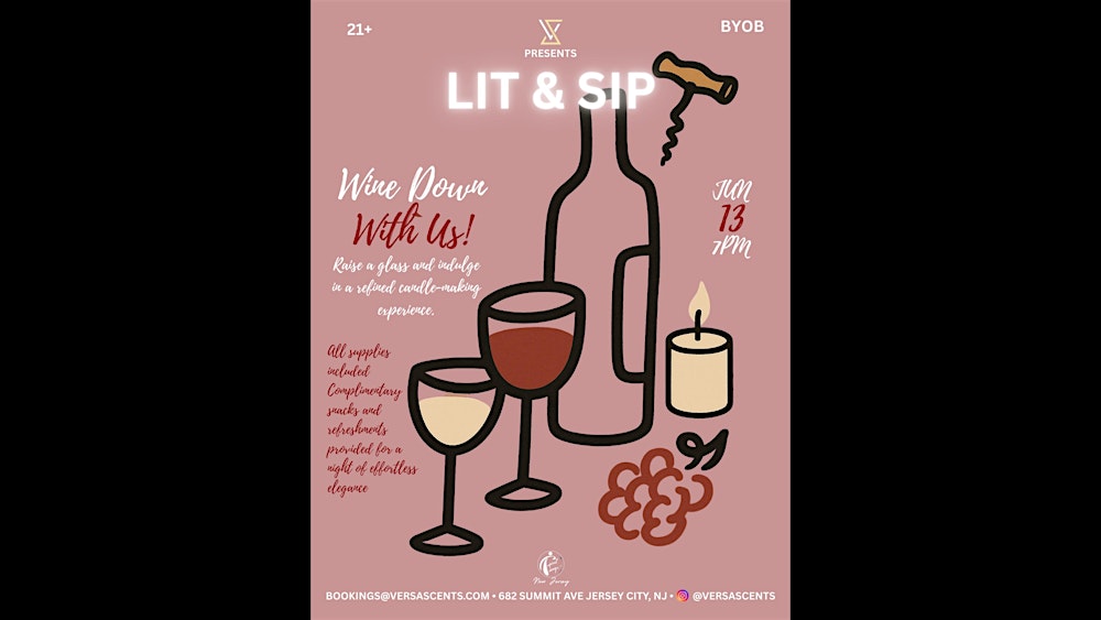 Lit & Sip: Wine Down