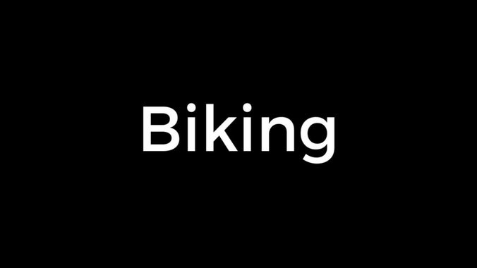 Biking Newark  (Pickup Sports Game)