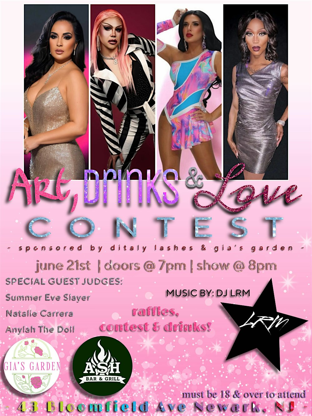 Arts, Drinks & Love Contest