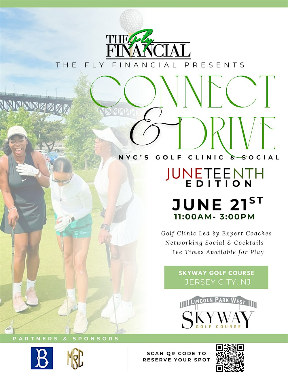 The Fly Financial Presents: Connect & Drive: Networking Golf Clinic