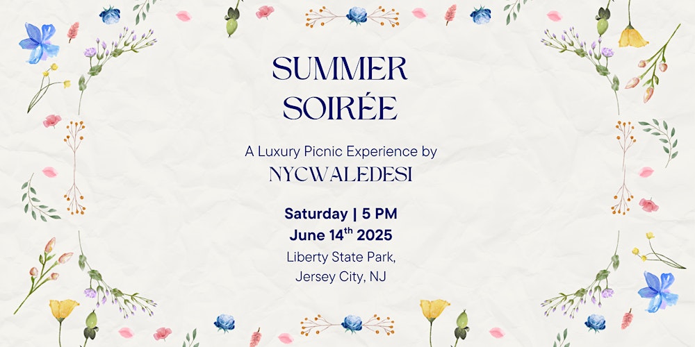 Summer Soirée | A Luxury Picnic Experience by NYCWALEDESI