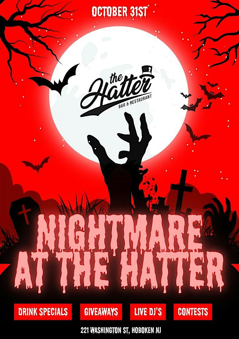 Horror Nights At The Hatter | Halloween Party