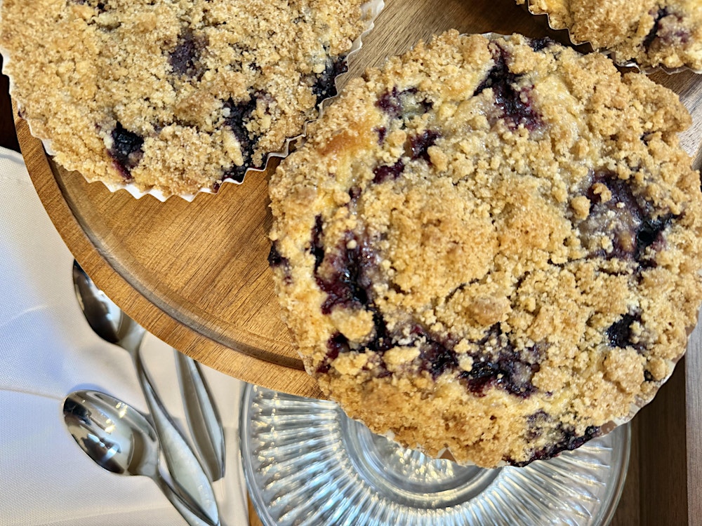 Fresh Blueberry Coffee Cake & Cappuccino Pop-Up @  Designer Appliances