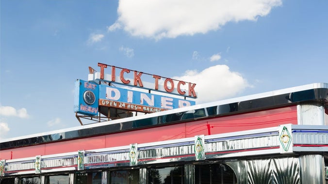 Book Swap at Tick Tock Diner in Clifton