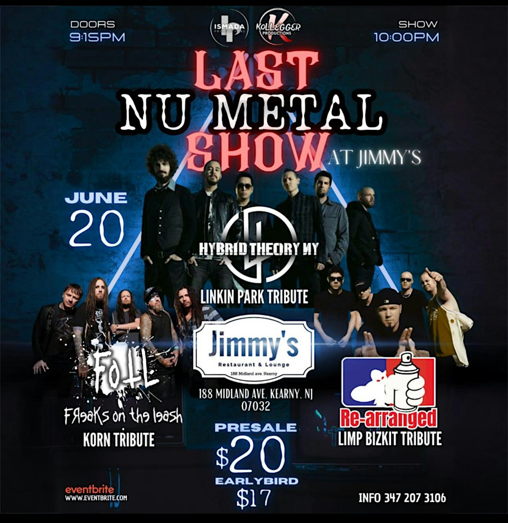 Linkin park, Korn and Limpbizkit tribute