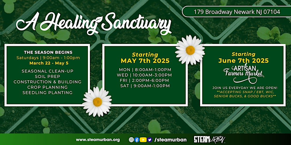 Heal, Grow, & Learn w/ Us in the Garden!