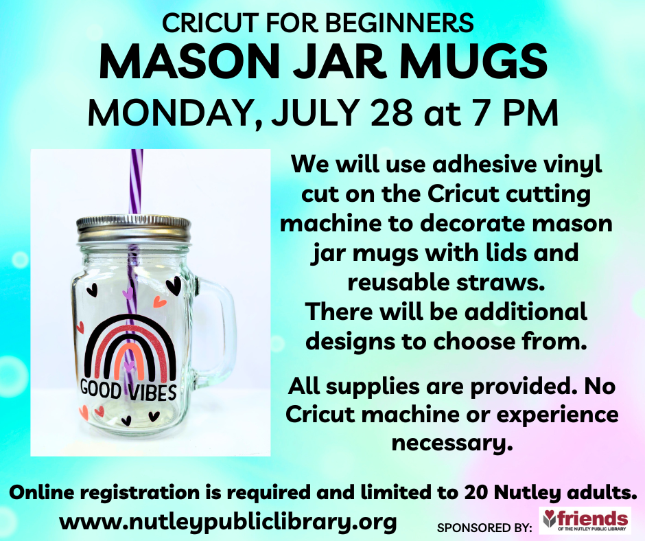Cricut - Summer Mason Jar Mugs
