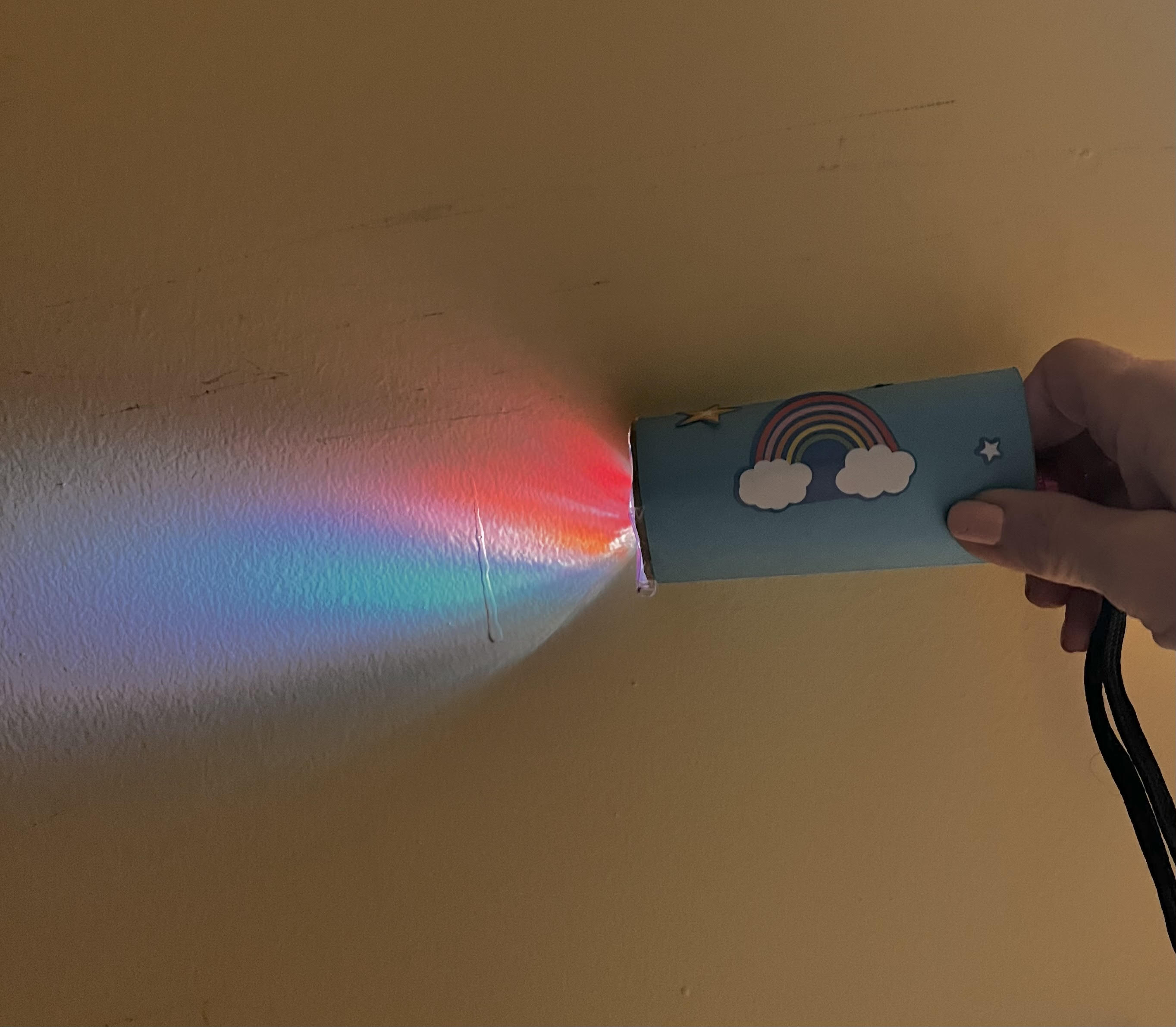 Rainbow Flashlight Drop In