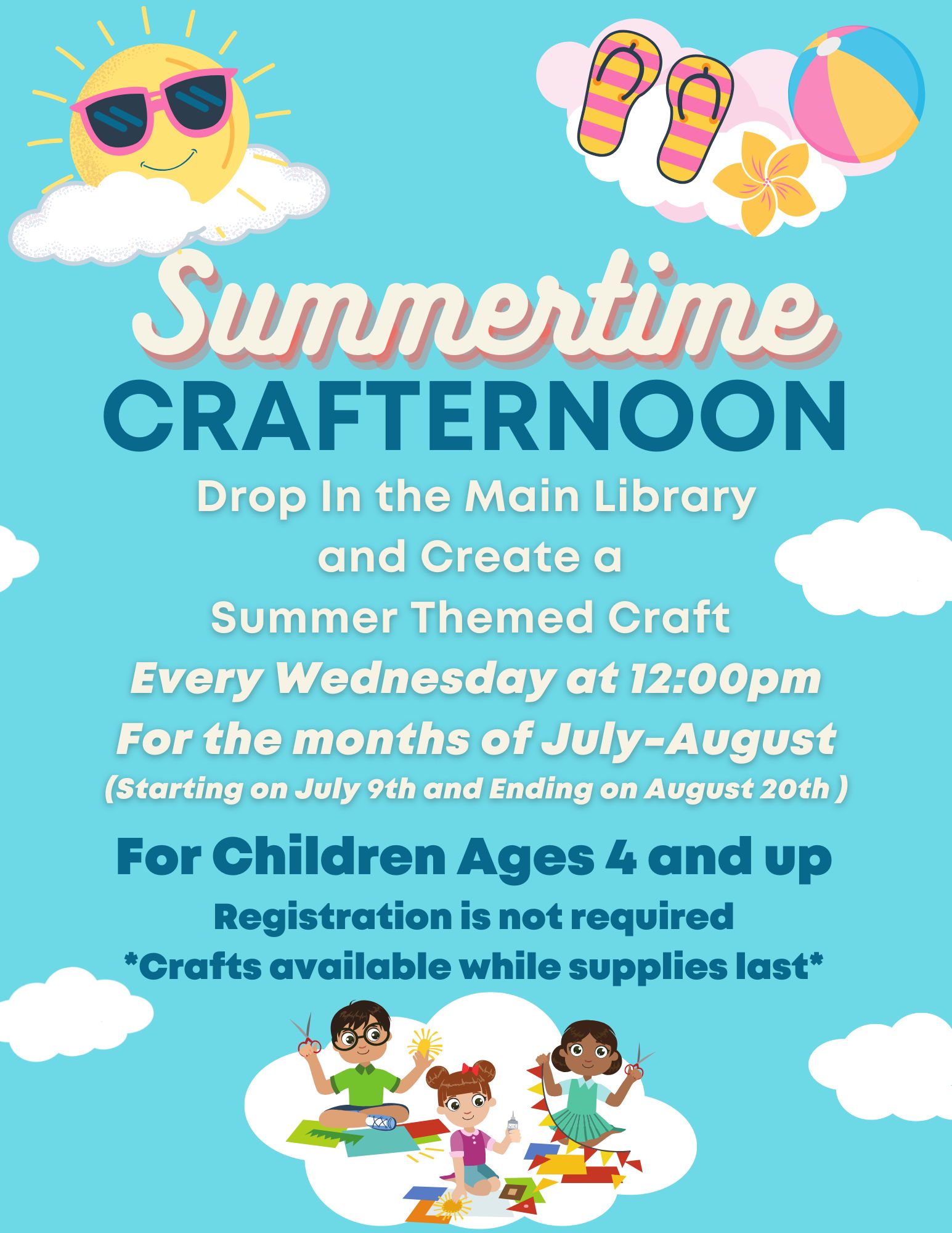 Summertime Crafternoon for Kids
