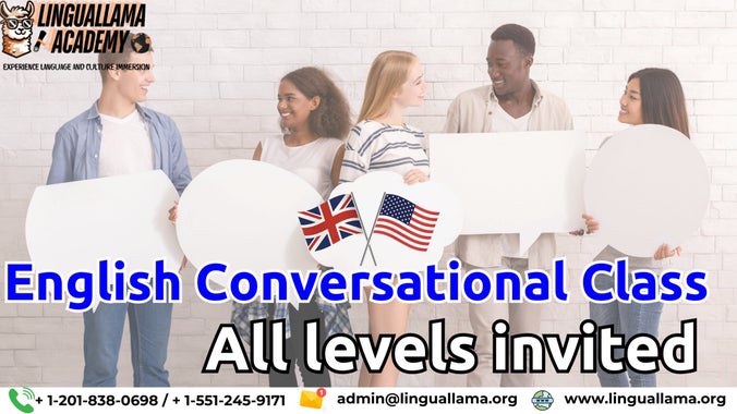 English Conversation Class | All levels invited