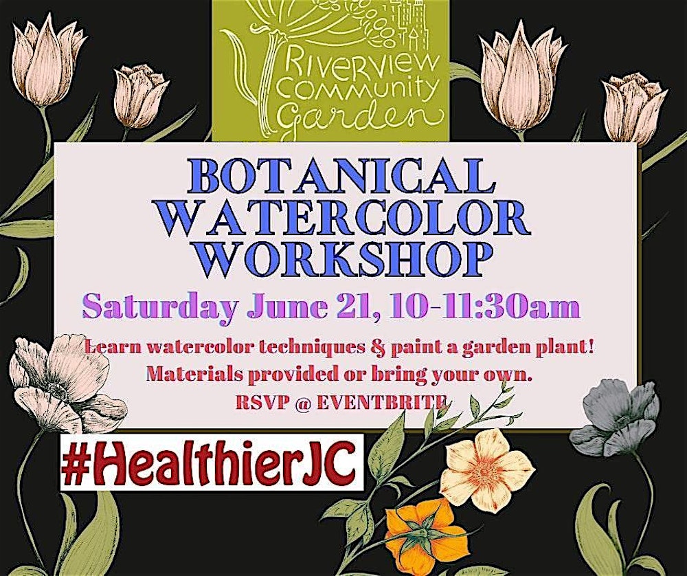 Botanical Watercolor Workshop