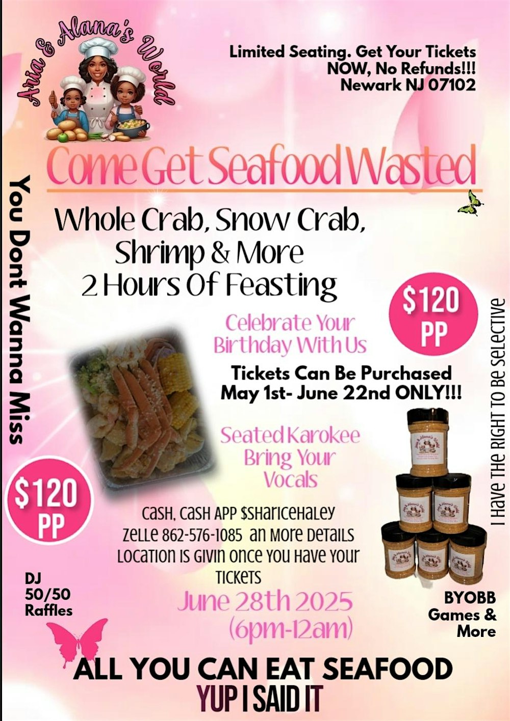 All You Can Eat Seafood Event