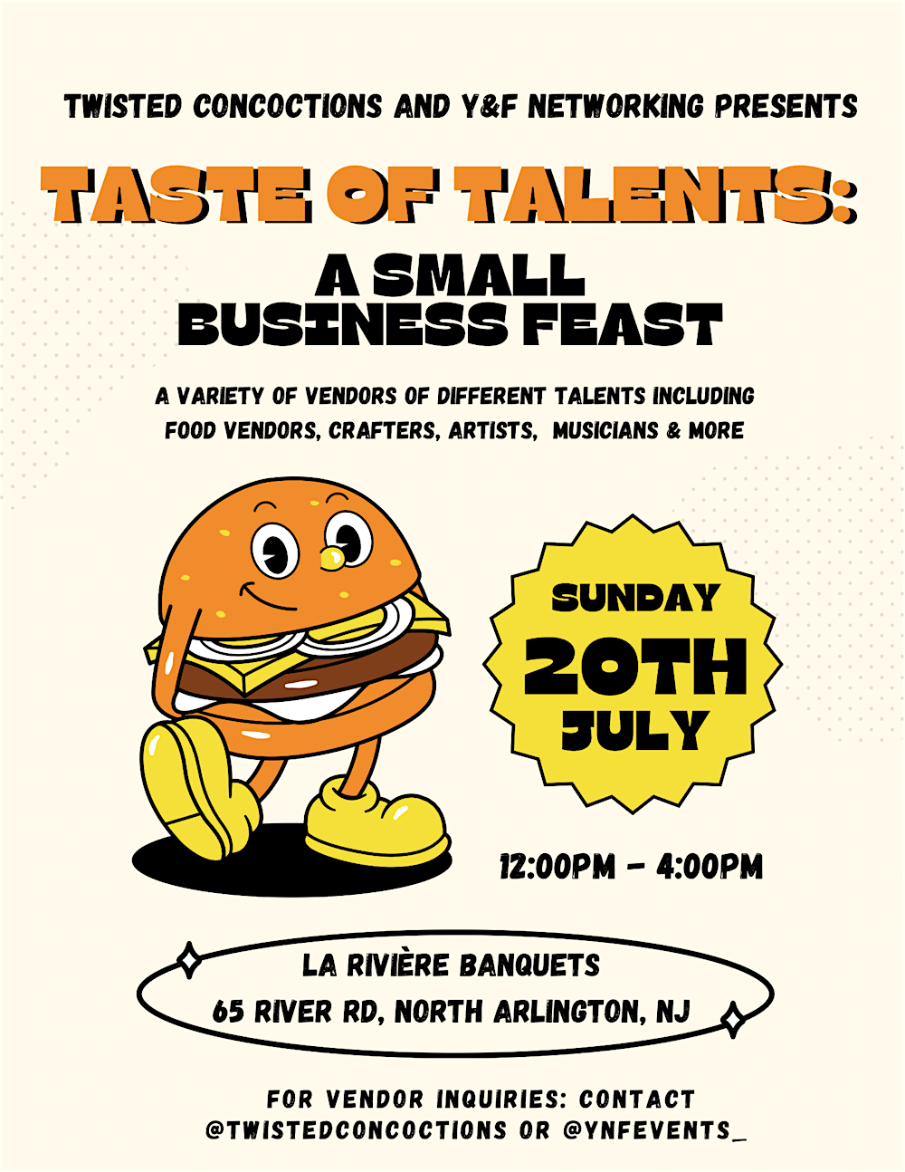TASTE OF TALENTS SMALL BUSINESS EVENT
