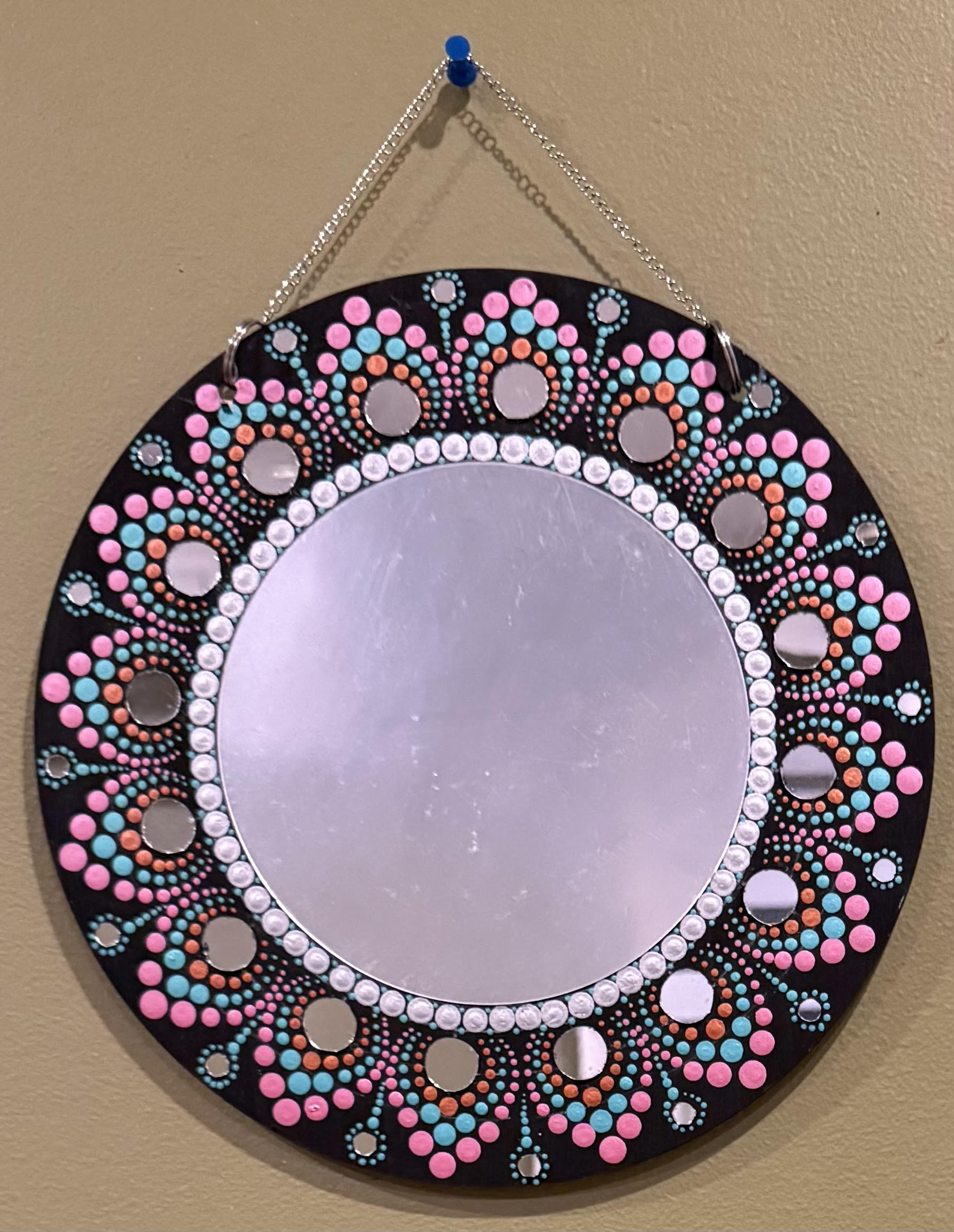 Adult Craft: Mandala Mirror