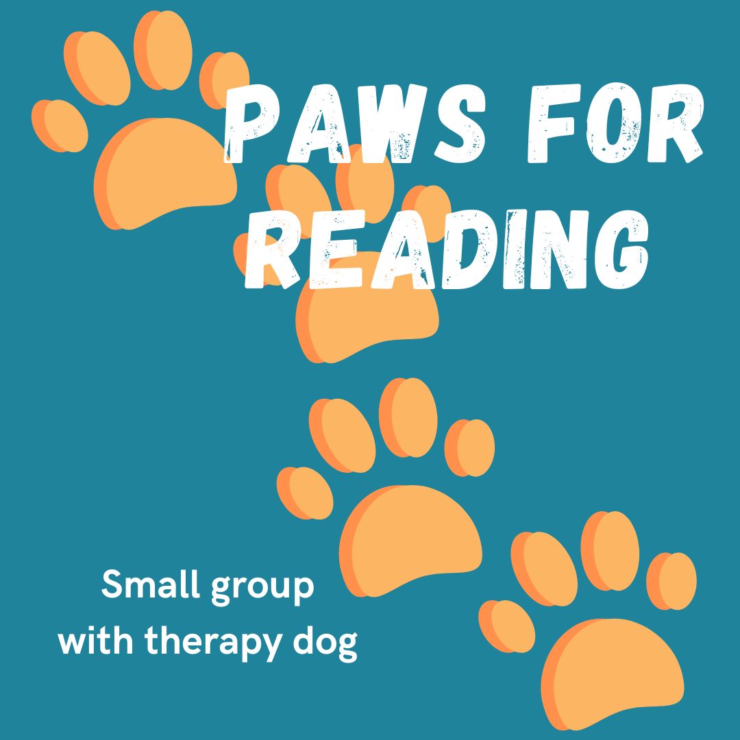 Paws for Reading, ages 4 to 10