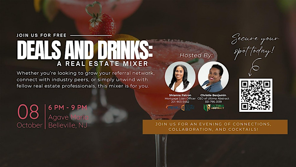 Deals and Drinks: A Real Estate Mixer