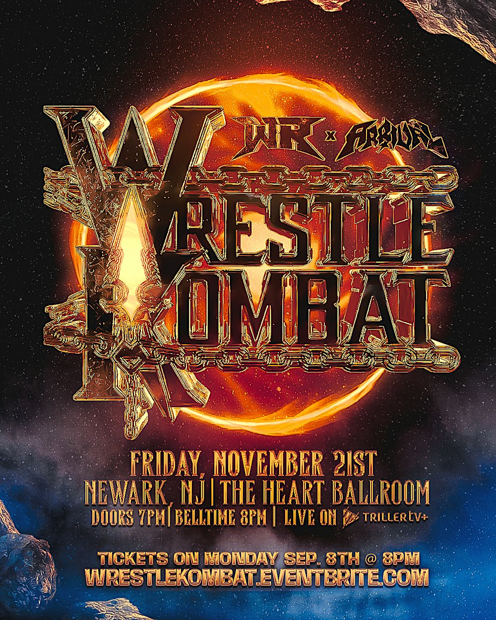 ”WRESTLE KOMBAT” presented by Wrestling Revolver x ARRIVAL