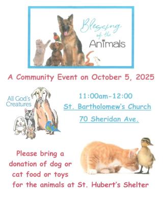 Blessing of the Animals