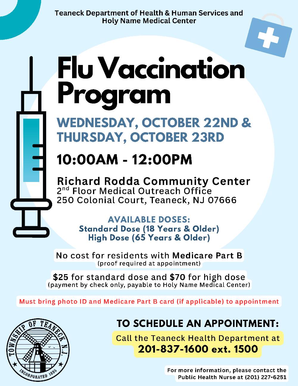 Flu Vaccination Program