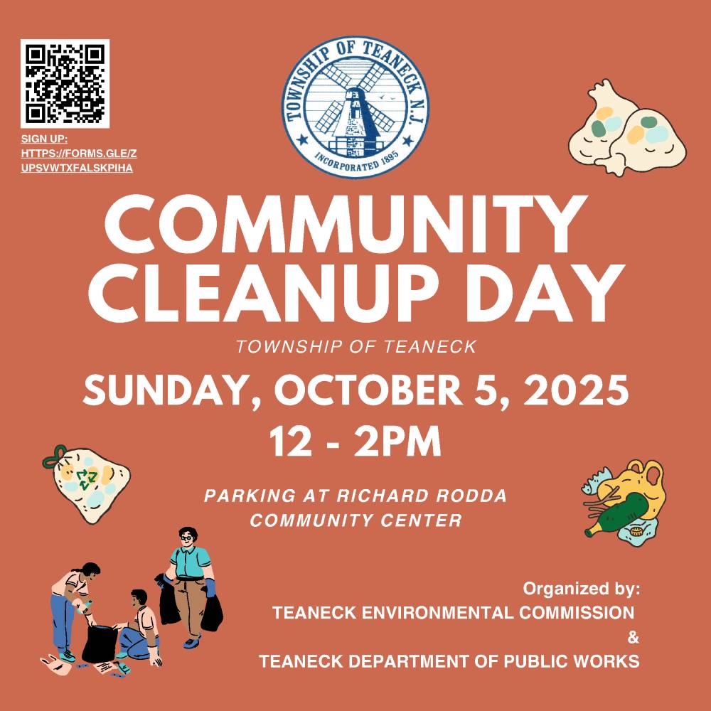Teaneck Township Litter Clean Up