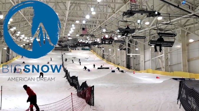 Day in the Freezer... BIG SNOW Indoor Skiing/Snowboarding