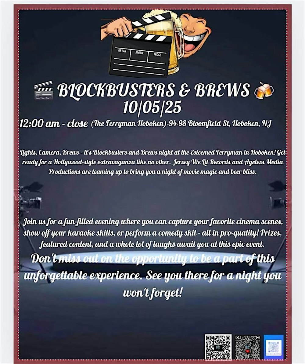 BlockBusters and Brews