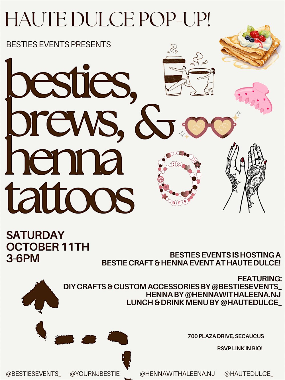 Besties, Brews, and Henna Tattoos