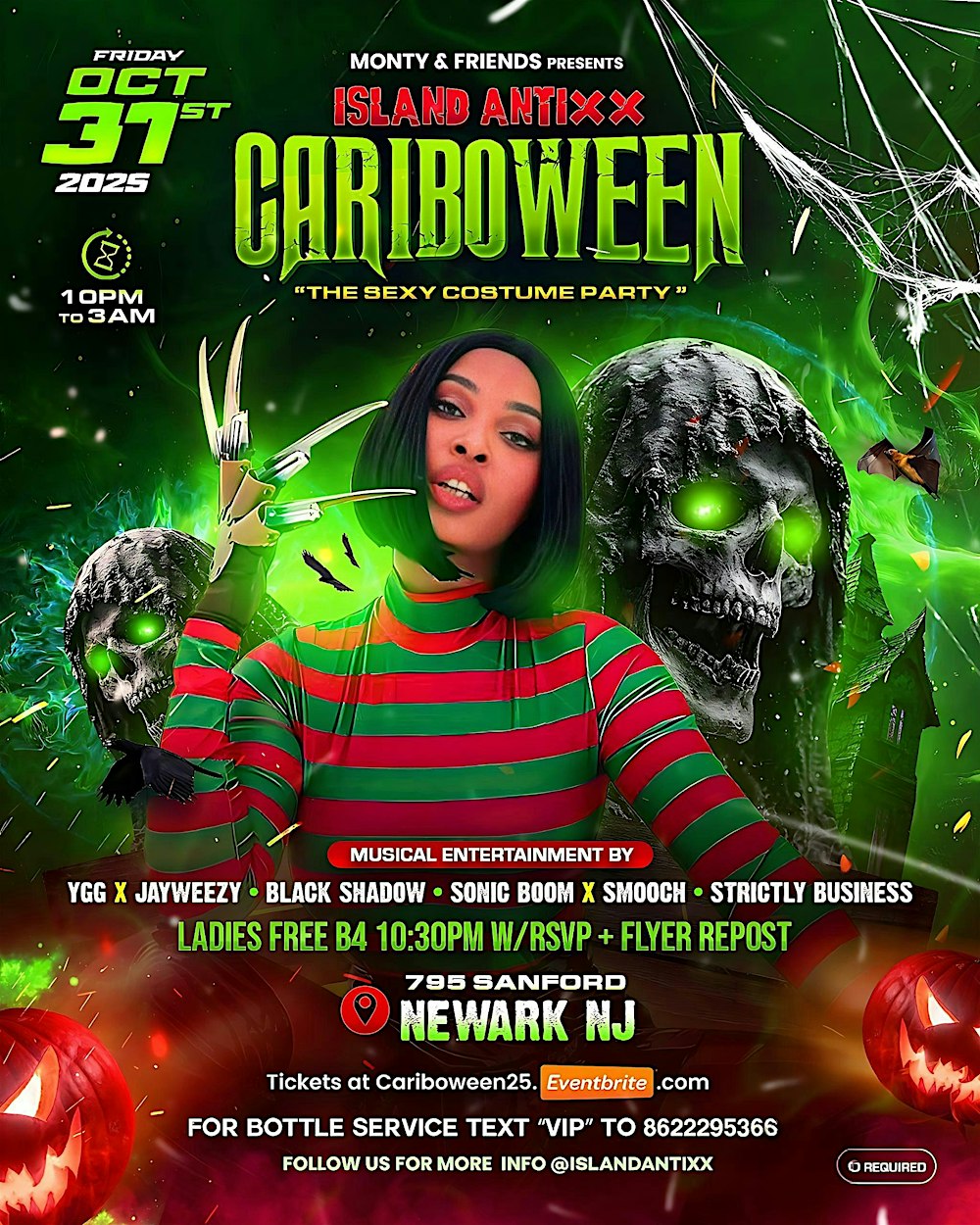 Island Antixx - CARIBOWEEN edition