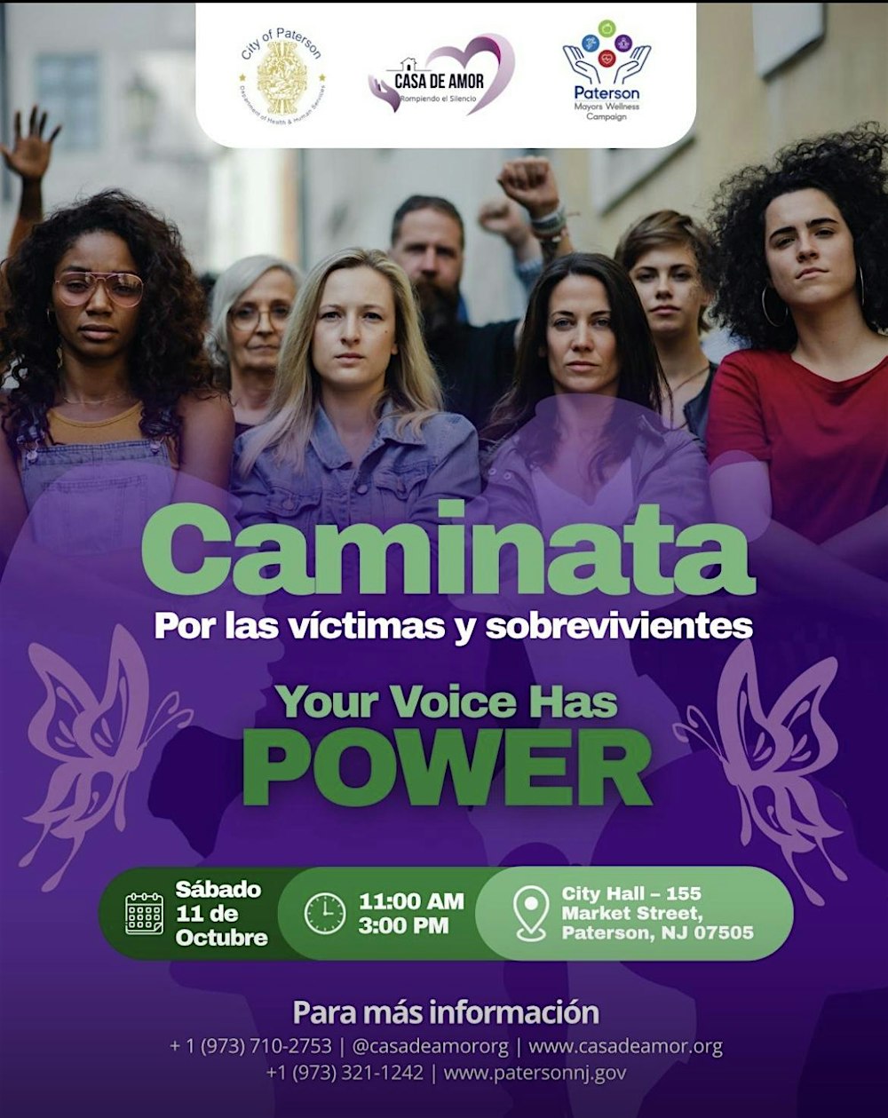 Walking for Victims and Survivors “ Your Voice Has Power “