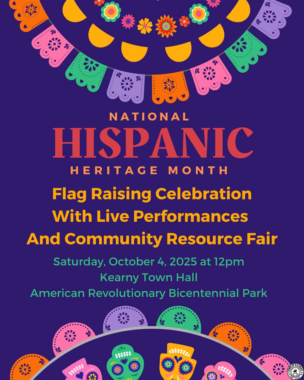 Hispanic Heritage Flag Raising and Community Resource Fair